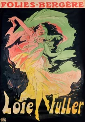 フォリー・ベルジェール：ロイ・フラー、フランス、1897年